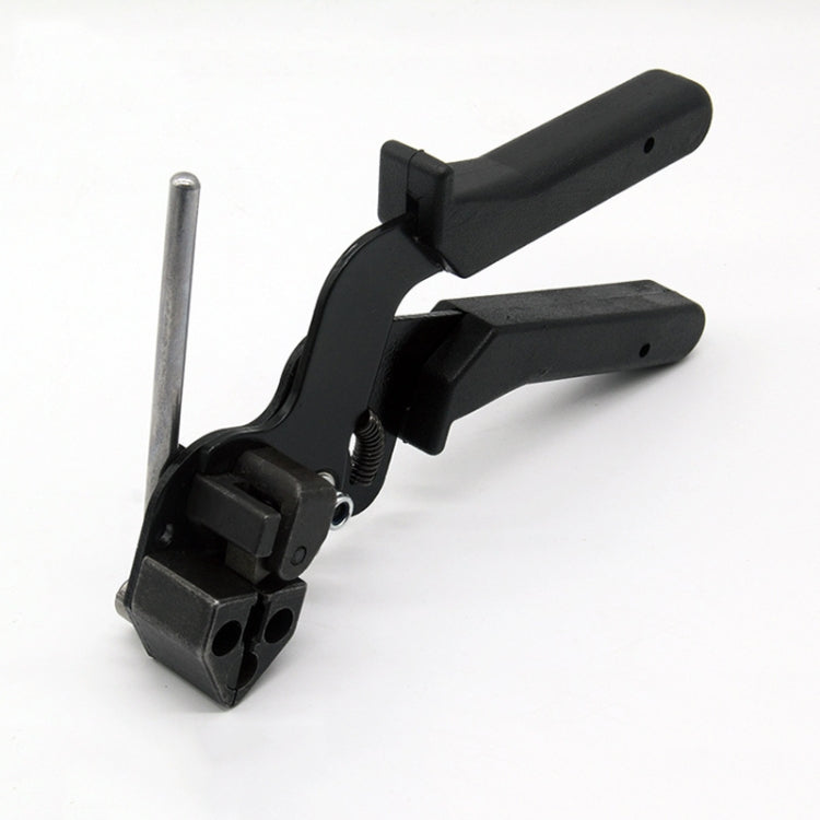 Kabelbinder Automatische Spannungsabschneidezange Spezialzange Befestigungswerkzeug für Edelstahl-Kabelbinder mit einer Breite von 4,6-12mm, XN-LQG