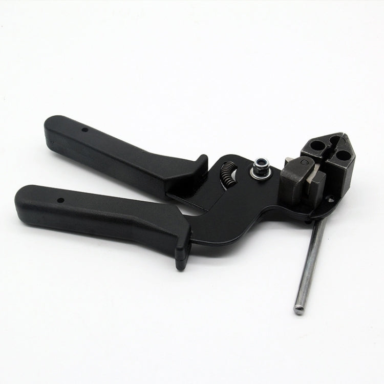 Kabelbinder Automatische Spannungsabschneidezange Spezialzange Befestigungswerkzeug für Edelstahl-Kabelbinder mit einer Breite von 4,6-12mm, XN-LQG