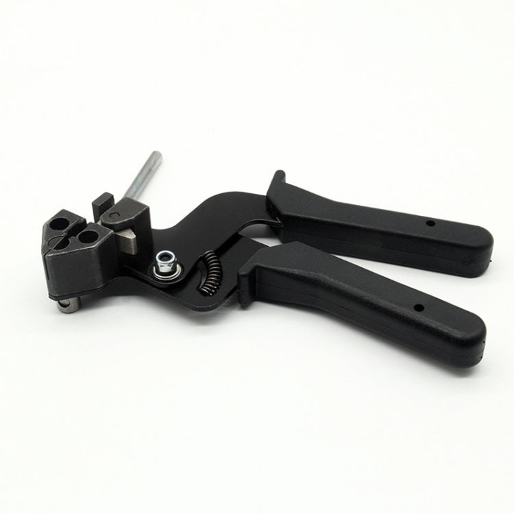 Kabelbinder Automatische Spannungsabschneidezange Spezialzange Befestigungswerkzeug für Edelstahl-Kabelbinder mit einer Breite von 4,6-12mm, XN-LQG