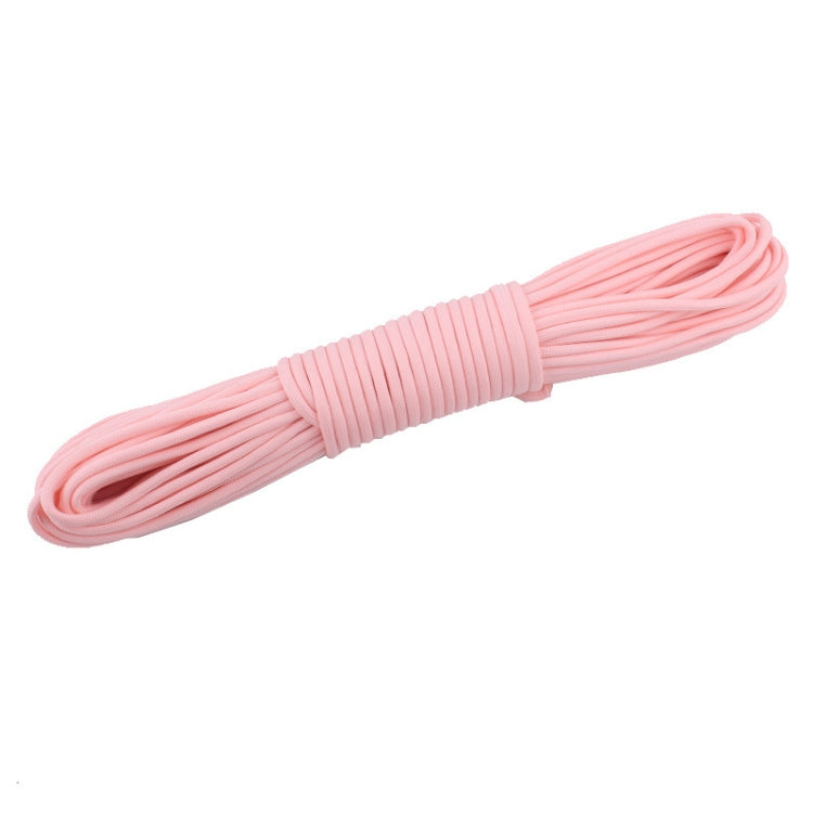 20m 9-adriges Nylon+Polyester volllicht Outdoor-Campingzelt Rettungsbündel Fluoreszierendes Kletterseil, 20m Grün, 20m Weiß, 20m Gelb, 20m Pink