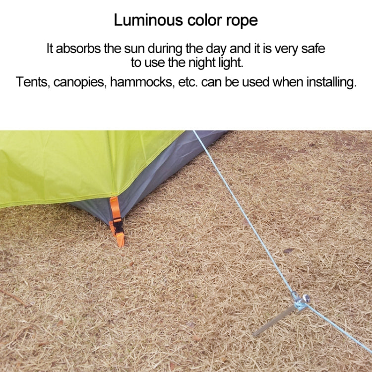 20m 9-adriges Nylon+Polyester volllicht Outdoor-Campingzelt Rettungsbündel Fluoreszierendes Kletterseil, 20m Grün, 20m Weiß, 20m Gelb, 20m Pink