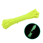 20m 9-adriges Nylon+Polyester volllicht Outdoor-Campingzelt Rettungsbündel Fluoreszierendes Kletterseil, 20m Grün, 20m Weiß, 20m Gelb, 20m Pink