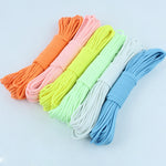 20m 9-adriges Nylon+Polyester volllicht Outdoor-Campingzelt Rettungsbündel Fluoreszierendes Kletterseil, 20m Grün, 20m Weiß, 20m Gelb, 20m Pink