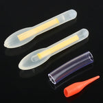 10 Packs OCEAN SUN Bulb Shape Luminous Float Night Fishing Light Stick, Visibility: 50m, Size: 4.5 x 37mm, Bulb Shape, Visibility: 50m