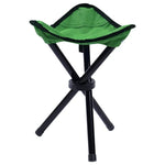 Wandern Outdoor Camping Angeln Klapphocker Tragbarer Dreieckstuhl Maximale Belastung 100 kg Klappstuhl Größe: 22 x 22 x 31 cm, Angler-Klapphocker (Rot), Angler-Klapphocker (Blau), Angler-Klapphocker (Grün)
