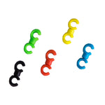 20 Stück ZTTO Fahrrad MTB Bremskabel S-Stil Clips, Zufällige Farblieferung, ZTTO S Fahrradstil Clips