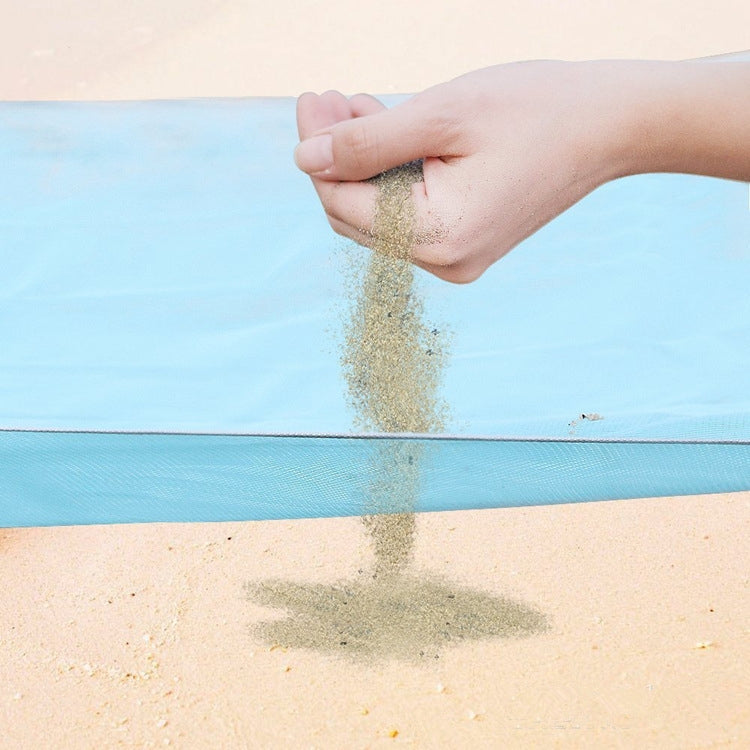 Sandfreie Matte, leicht, faltbar, für Outdoor-Picknick, Camping, Kissen, Strandmatte, Größe: 2x1,5m, 2 x 1,5m(Pink), 2 x 1,5m(Grün), 2 x 1,5m(Blau)