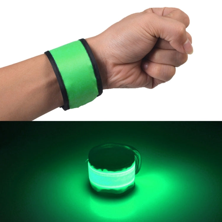 LED Leuchtendes Klatsch-Armband für Outdoorsport, Klein, Größe: 26*4cm, 26x4cm Hellgrün, 26x4cm Rot, 26x4cm Weiß, 26x4cm Orange, 26x4cm Pink, 26x4cm Grün, 26x4cm Blau