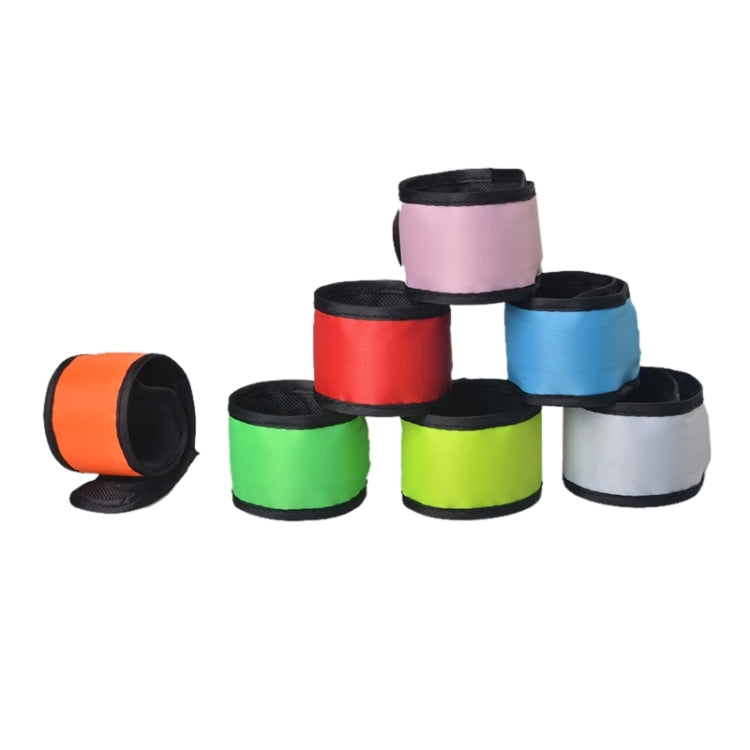 LED Leuchtendes Klatsch-Armband für Outdoorsport, Klein, Größe: 26*4cm, 26x4cm Hellgrün, 26x4cm Rot, 26x4cm Weiß, 26x4cm Orange, 26x4cm Pink, 26x4cm Grün, 26x4cm Blau