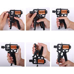 25-50Kg verstellbare Handgriffe Krafttrainer Handgelenk Trainingsgerät für Männer, 25-50Kg Handgriffe