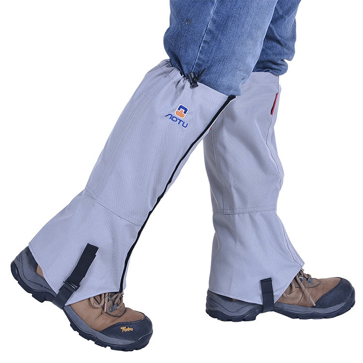 Aotu AT8909 125cm Outdoor Camping Wasserdichte Schneeschuhüberzüge Oxford-Stoff Anti-Mücken-Fußüberzüge, Aotu AT8909 Blau, Aotu AT8909 Rot, Aotu AT8909 Schwarz, Aotu AT8909 Grün, Aotu AT8909 Grau