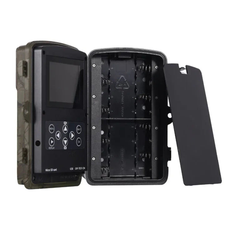 HC801A 8MP wasserdichte IP65 IR Nachtsicht Überwachungs-Wildkamera, Novatek 96650 Programm, 120 Grad Weitwinkel, 110 Grad PIR Erfassungswinkel, HC801A