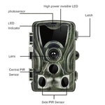 HC801A 8MP wasserdichte IP65 IR Nachtsicht Überwachungs-Wildkamera, Novatek 96650 Programm, 120 Grad Weitwinkel, 110 Grad PIR Erfassungswinkel, HC801A