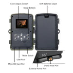 HC801A 8MP wasserdichte IP65 IR Nachtsicht Überwachungs-Wildkamera, Novatek 96650 Programm, 120 Grad Weitwinkel, 110 Grad PIR Erfassungswinkel, HC801A