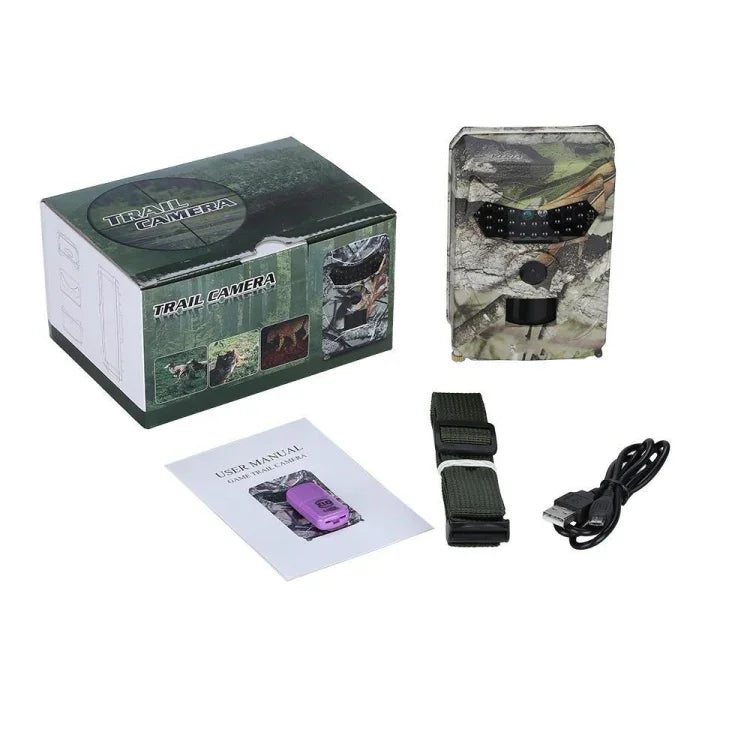 PR-100 1MP IP54 Wasserdichte IR-Nachtsicht-Sicherheits-Wildkamera, Sunplus 1628 Programm, 120 Grad Weitwinkel, 100 Grad PIR-Erfassungswinkel, PR100