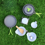 Aotu AT6385 Outdoor Camping-Geschirr-Topf-Kochset für 1-2 Personen, Aotu AT6385