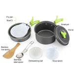 Aotu AT6385 Outdoor Camping-Geschirr-Topf-Kochset für 1-2 Personen, Aotu AT6385