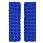 Aotu AT6241 Aufblasbares Outdoor-Campingkissen aus TPU, Größe: 190 x 57 x 5,5 cm (Blau)