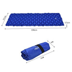 Aotu AT6241 Aufblasbares Outdoor-Campingkissen aus TPU, Größe: 190 x 57 x 5,5 cm (Blau)