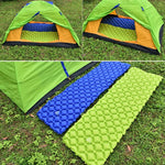 Aotu AT6241 Aufblasbares Outdoor-Campingkissen aus TPU, Größe: 190 x 57 x 5,5 cm (Blau)