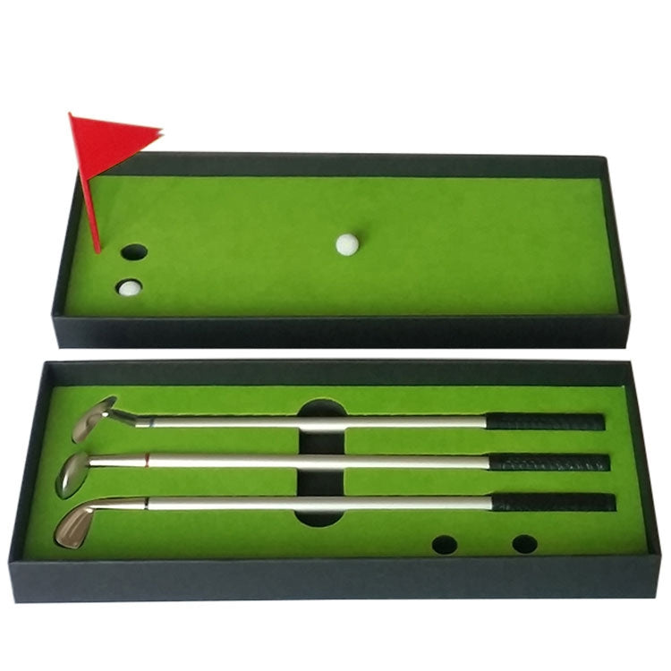 Golf Mini Putting Matte Court Push Rod Trainer, Größe: 24,5x10,5x3,5cm, Mini Court