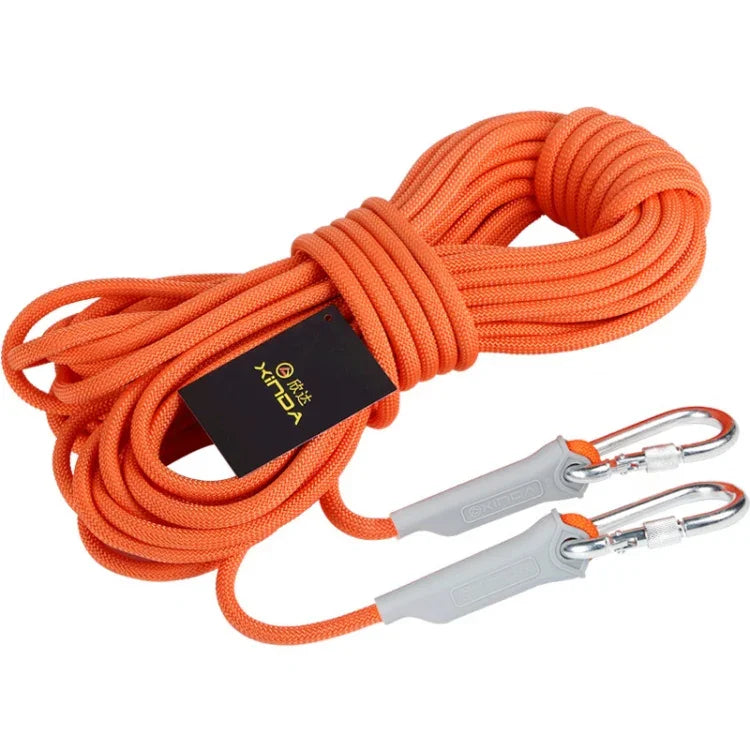 XINDA XD-S9817 Outdoor Klettern Wandern Zubehör Hochfeste Hilfsschnur Sicherheitsseil, Durchmesser: 6mm, Länge: 30m, Farbe zufällig, Länge: 30m
