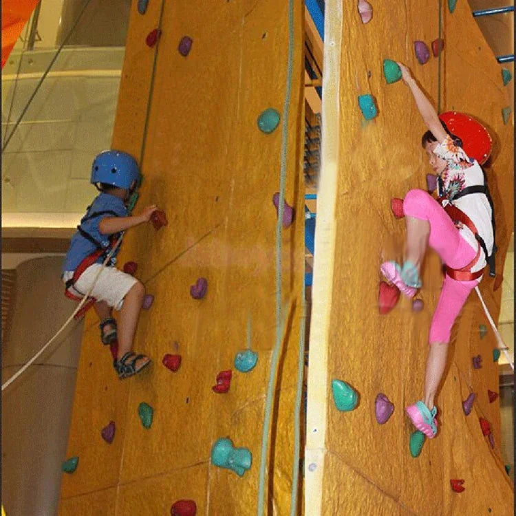 XINDA XDA9516 Outdoor Klettern Polyester Hochfestes Seil Verstellbarer Abseil-Ganzkörpergurt Kinder Größe: S, Größe: S