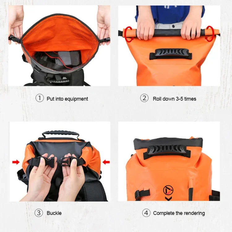 XINDA H-BAG03 20L Outdoor-Rucksack, wasserdicht, mit Schultergurt, 20L