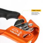 XINDA TP-8606 Outdoor-Klettern, Höhenarbeit, Absturzsicherung, Handseilklemme für 8-12mm Seildurchmesser links, Links