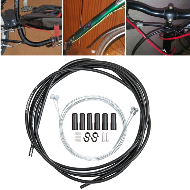 Universelles Fahrradbremszug-Set, Schwarz, Orange, Grün, Grau, Blau, Rot, Weiß, Gelb