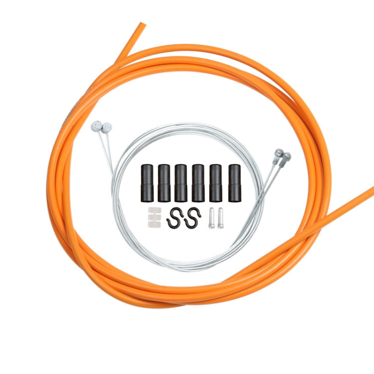 Universelles Fahrradbremszug-Set, Schwarz, Orange, Grün, Grau, Blau, Rot, Weiß, Gelb