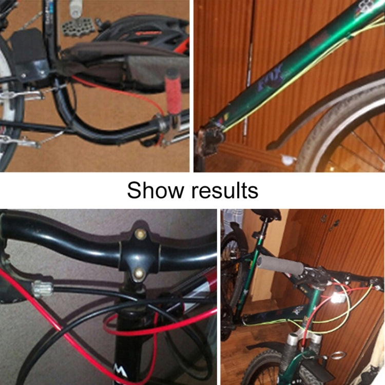 Universelles Fahrradbremszug-Set, Schwarz, Orange, Grün, Grau, Blau, Rot, Weiß, Gelb
