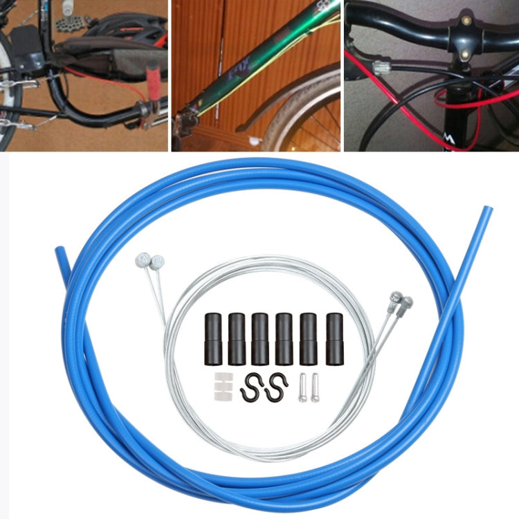 Universelles Fahrradbremszug-Set, Schwarz, Orange, Grün, Grau, Blau, Rot, Weiß, Gelb