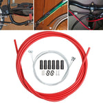 Universelles Fahrradbremszug-Set, Schwarz, Orange, Grün, Grau, Blau, Rot, Weiß, Gelb