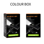 BX2 USB aufladbare Fahrradlampe Front-Lenker LED-Licht (3 Stunden, L2 Lampenperlen), 3 Stunden, L2 Lampenperlen