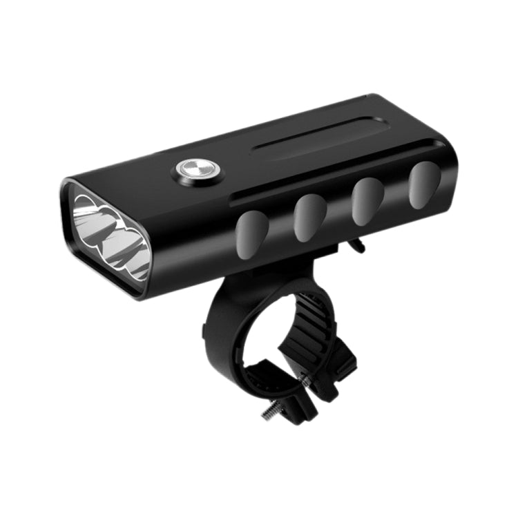 BX3 USB aufladbare Fahrradlampe Front-Lenker LED-Licht (10 Stunden, T6+A02 Lampe), 10 Stunden, T6+A02 Lampe