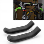 1 Paar universelle Silikon-Schutzabdeckungen für Fahrradbremsen, Bremsabdeckungen Schwarz