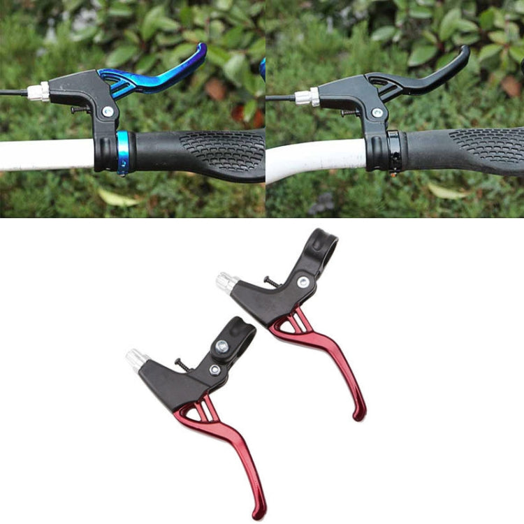 Mountainbike leichter ALUMINIUM-Bremshebel, Bremse Silber, Bremse Rot, Bremse Blau, Bremse Schwarz