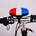 Fahrrad 4-Ton elektronisches Horn Mountainbike LED Rücklicht Fahrrad Multifunktionshorn, 4-Ton Horn LED Rücklicht