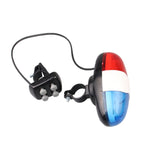 Fahrrad 4-Ton elektronisches Horn Mountainbike LED Rücklicht Fahrrad Multifunktionshorn, 4-Ton Horn LED Rücklicht