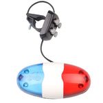 Fahrrad 4-Ton elektronisches Horn Mountainbike LED Rücklicht Fahrrad Multifunktionshorn, 4-Ton Horn LED Rücklicht