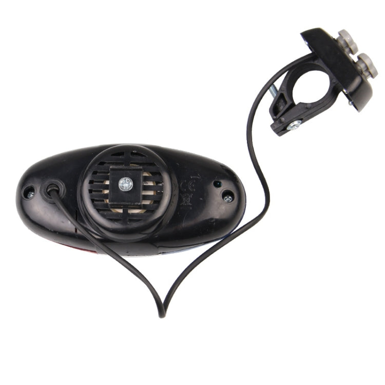 Fahrrad 4-Ton elektronisches Horn Mountainbike LED Rücklicht Fahrrad Multifunktionshorn, 4-Ton Horn LED Rücklicht
