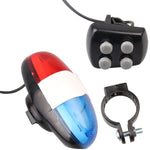 Fahrrad 4-Ton elektronisches Horn Mountainbike LED Rücklicht Fahrrad Multifunktionshorn, 4-Ton Horn LED Rücklicht