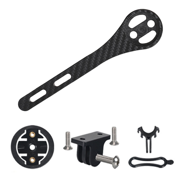 TOSEEK Vollcarbon-Rennrad-Codehalter für Garmin-Serie (Glanz), für Bryton-Serie (Glanz), für CATEYE-Serie (Glanz), für Garmin-Serie (Glanz)