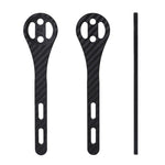 TOSEEK Vollcarbon-Rennrad-Codehalter für Garmin-Serie (Glanz), für Bryton-Serie (Glanz), für CATEYE-Serie (Glanz), für Garmin-Serie (Glanz)