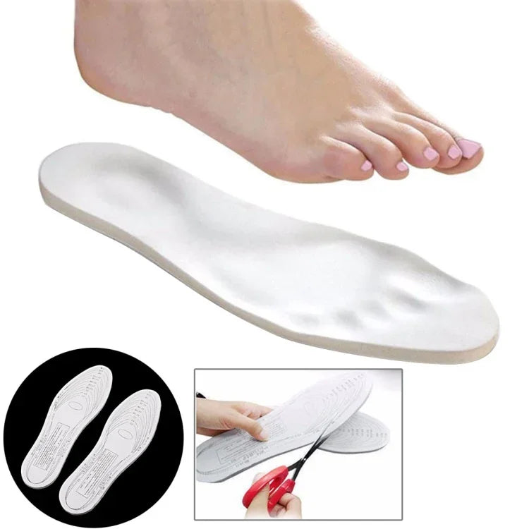 1 Paar Unisex anpassbare bequeme Memory Foam Einlegesohle, Größe: 28,7 x 9,4 x 0,9 cm, US-Größe: 1.5-11