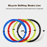 7 in 1 Zylindrischer Kopf PVC Bremskabel-Schlauch-Set für Mountainbike, Mountainbike