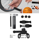 Manuelle Mini tragbare Fahrrad-Aluminiumlegierungspumpe + Kunststoff kleberfreie Reifenflicken + Reifenheber, Aufbläser + Kunststoff kleberfreie Reifenflicken + Reifenheber Schwarz, Aufbläser + Kunststoff kleberfreie Reifenflicken + Reifenheber Rot