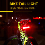 Regenbogen Fahrrad Rücklicht MTB Fahrrad Rücklicht