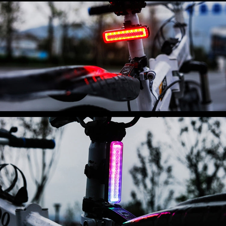Regenbogen Fahrrad Rücklicht MTB Fahrrad Rücklicht